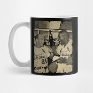 Dick Groat and Bob Gibson - 1964 WS Mug